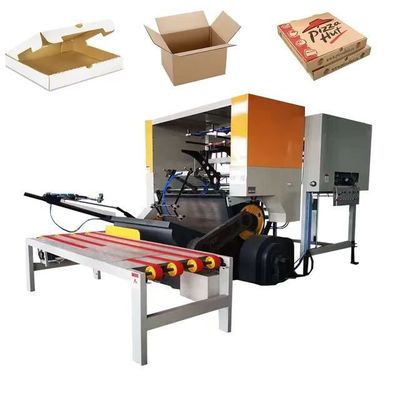 Máquina de cortar e descascar de cartão ondulado de alimentação automática de 380 V