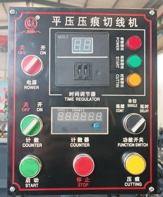 Semi-automática 380V manual de estoque de papel de chapa de corte e gravura para o seu