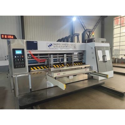 150-200 Pcs/min Velocidade Cartão corrugado Corte a moagem Flexo máquina de impressão 1000 kg peso