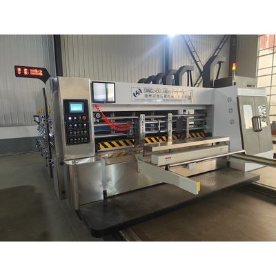 150-200 Pcs/min Velocidade Cartão corrugado Corte a moagem Flexo máquina de impressão 1000 kg peso
