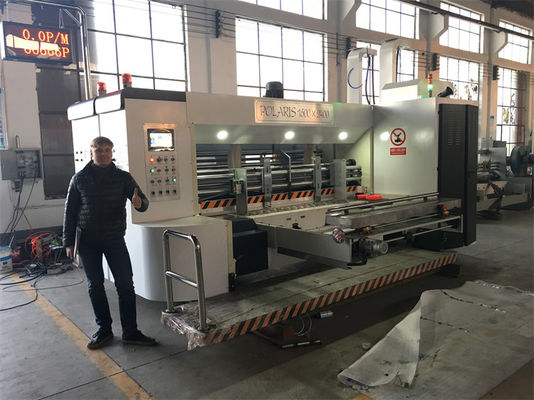 6 Máquina de Impressão Flexo de Cor A solução perfeita para folha de cartão ondulado