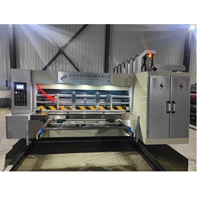 4 Máquina de impressão flexo a cores para impressão de caixas de cartão e folhas de cartão ondulado