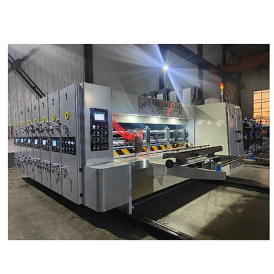 4 Máquina de impressão flexo a cores para impressão de caixas de cartão e folhas de cartão ondulado