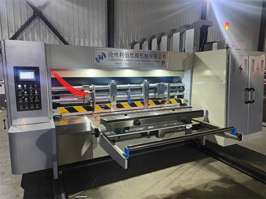 4 Máquina de impressão flexo a cores para impressão de caixas de cartão e folhas de cartão ondulado