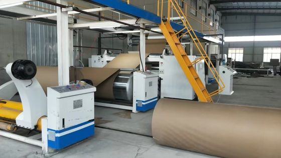 Fácil de operar 7 camadas de cartão ondulado linha de fabricação para a produção de caixas de papelão