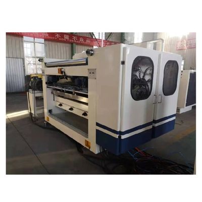 Linha de embalagem para 1600-2500mm Largura de aço inoxidável 3/5/7ply cartão ondulado tipo cubo faceta única 380V
