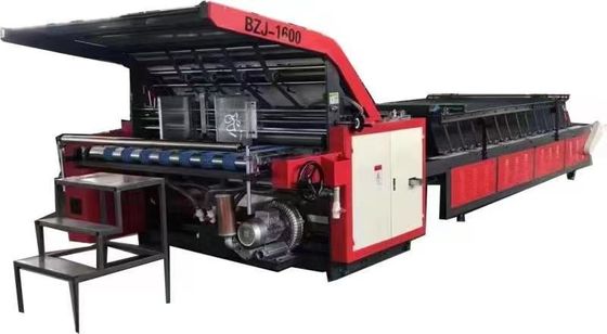 Máquina de laminação industrial semiautomática de papel corrugado
