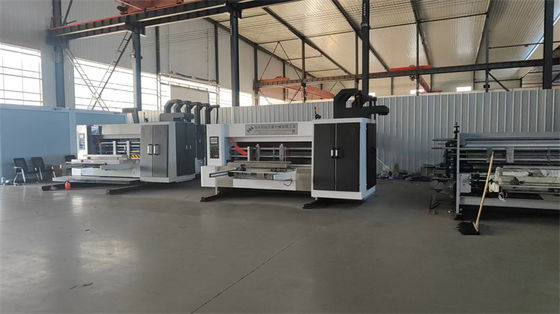Máquina de corte por estampação de cartão para folha de cartão corrugado industrial