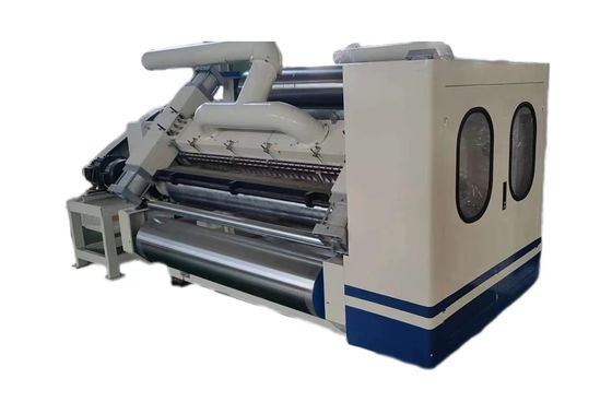 Máquina automática de caixas de cartão ondulado de vácuo de 2 camadas 1600 para cartão de papelão