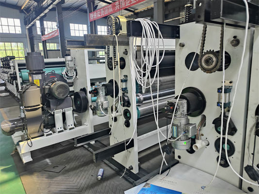3 cores Full Automático de alta velocidade cartão corrugado Flexo Impressão Slotting Die Machine