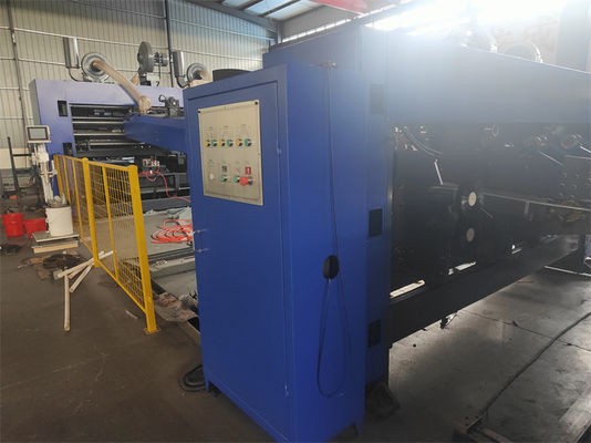 1-6 Cores Avançada Impressão automática de cartão Slotting Die Cutting Box Making Machine