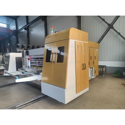 Máquina de impressão de folhas de cartão ondulado flexótica com alta velocidade de 150-200 pcs/min