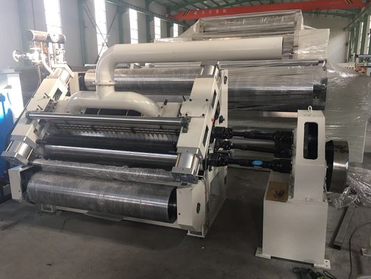 Máquina corrugada de facetas únicas de alta eficiência para linha de produção de cartão de alta velocidade