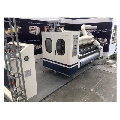 Máquina corrugada de facetas únicas de alta eficiência para linha de produção de cartão de alta velocidade