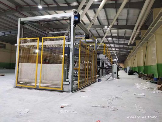 3/5/7/pls Automática Corrugada Corrugada Cartão Plant Line de Produção Cartão caixa de fabricação máquina