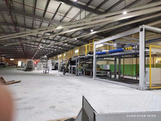 3/5/7/pls Automática Corrugada Corrugada Cartão Plant Line de Produção Cartão caixa de fabricação máquina