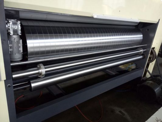Cadeia de alimentação caixa ondulada semi-automática fazer impressora Flexo Slotter máquina de corte de die