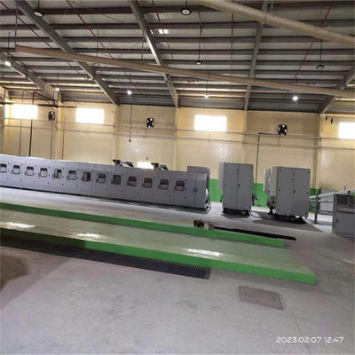 3/5/7 Máquina de fabricação de caixas de cartão ondulado de camada para eficiência de embalagem