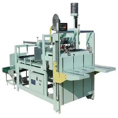 Máquina de colagem de pasta de caixa elétrica semiautomática com função de bloqueio de colisão