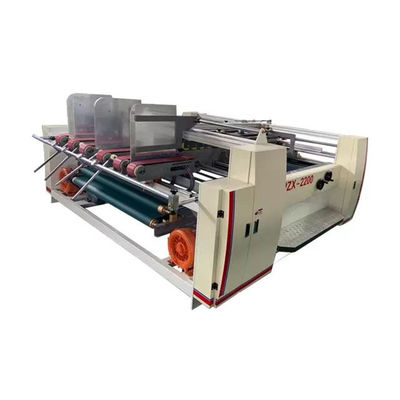 Máquina de colagem de pasta de duas peças semiautomática fácil de operar para fabricação de papel de papelão