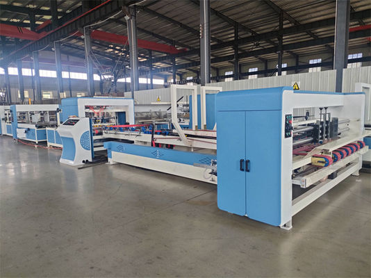 Distância direta entre as unhas de 30-150 mm Gluer automático de pasta para caixas de cartão onduladas