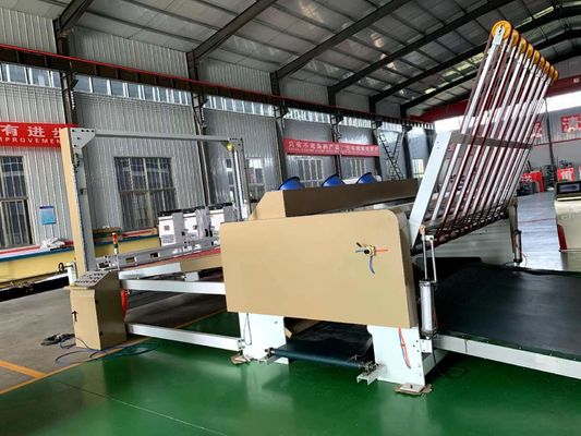 Máquina de empilhamento de cartão ondulado a motor elétrico para linha de produção química