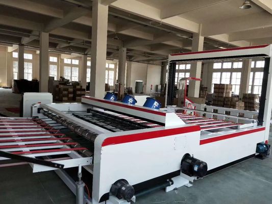 Máquina de empilhamento a ângulo quadrado a motor elétrico para venda da produção de papel ondulado