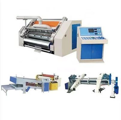 Material de embalagem de madeira Linha de produção de papelão corrugado de duas faces