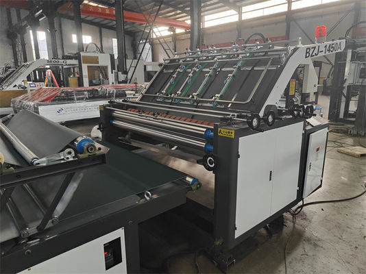Laminador de flauta semiautomático um equipamento de máquina para laminação rápida e suave