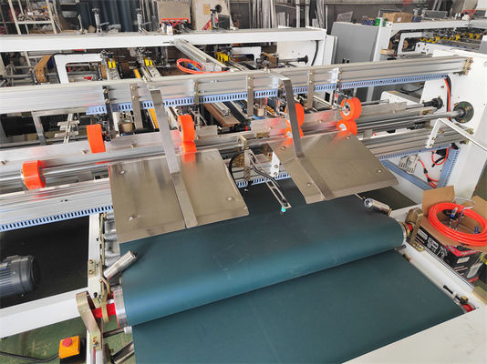 Máquina de colagem de pasta de duas peças semiautomática de alta velocidade para lojas de colagem de cartão
