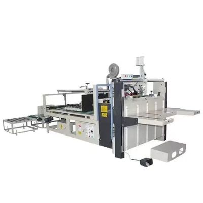 600*300mm Min Dimensões Cartão Desdobrável Caixa de colagem automática Máquina de embalagem com cola