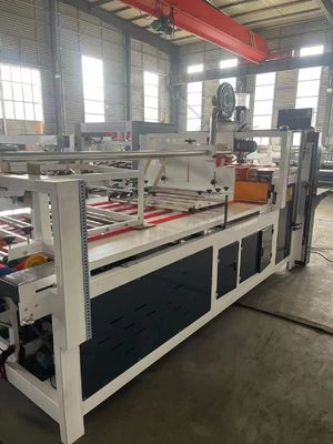 600*300mm Min Dimensões Cartão Desdobrável Caixa de colagem automática Máquina de embalagem com cola