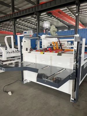 600*300mm Min Dimensões Cartão Desdobrável Caixa de colagem automática Máquina de embalagem com cola