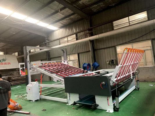 Material de embalagem de madeira Máquina automática de empilhadeira de cartão para impressão de alta velocidade