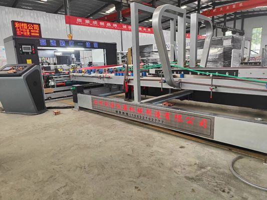 Máquina de colagem automática de caixa de cartão corrugado dobrável para os requisitos do cliente