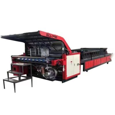 Máquina de laminação automática de cartão ondulado de alta velocidade de 1300 mm 3 camadas para vestuário