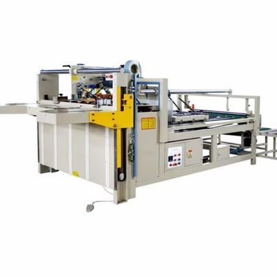 Máquina de colagem de dobragem automática de dois lados automática para caixas de cartão de pequeno porte