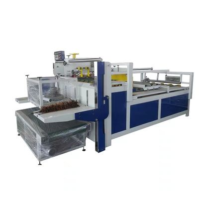 Min Dimensões do cartão desdobrável 600*300mm Semi-automático duas peças Folder Gluer