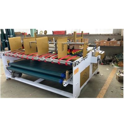 Máquina de colagem de pasta semiautomática para caixa de cartão Melhorar a sua eficiência de produção