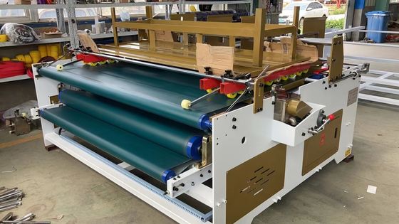 Máquina de colagem de pasta semiautomática para caixa de cartão Melhorar a sua eficiência de produção