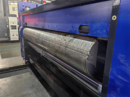 Impressora Flexo corrugada com Slotter e capacidade de impressão de 1 a 6 cores