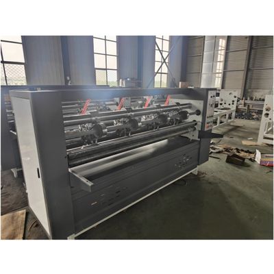 Máquina de punção de cortador de lâmina fina com alimentador manual durável para papel ondulado