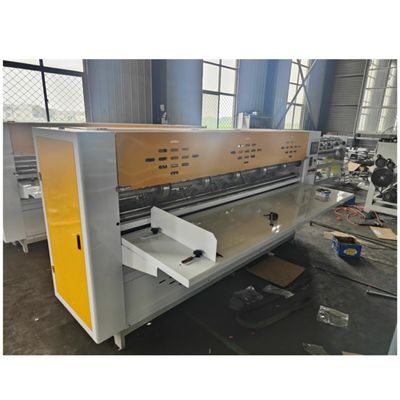 Máquina de corte de lâminas finas de cartão ondulado com material de embalagem em película de plástico