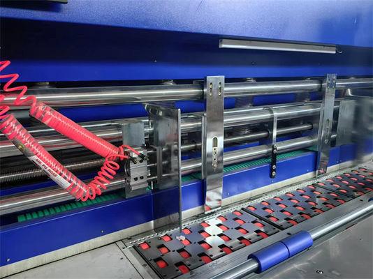 Máquina de impressão e corte de papel kraft flexível para cartão ondulado