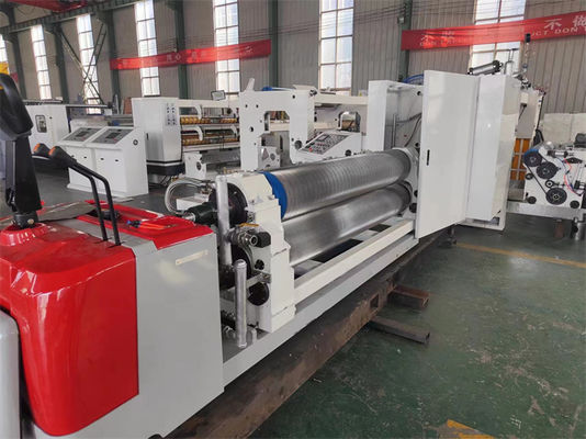 1200*960*2200mm Farms 2 Ply Máquina automática de facção única Máquina de rolos de moinho hidráulico Cartão