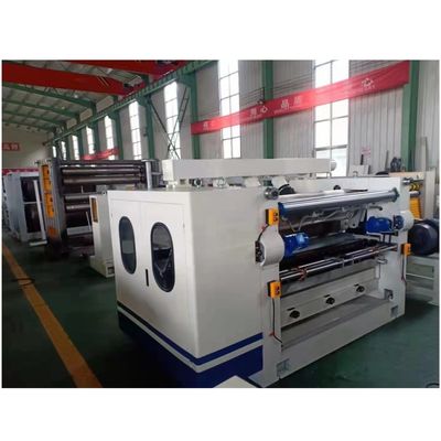 1200*960*2200mm Máquina de linha de produção de cartão ondulado de facetas únicas semiautomática de 2 camadas