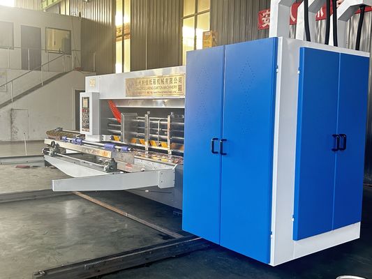 Máquina de Impressão Flexo de Folhas de Cartão Corrugado com Características de Segurança e Desempenho