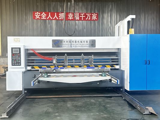 1-6 Máquina de impressão flexo de cores para impressão de folhas de cartão ondulado e cartão
