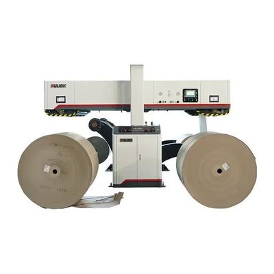 Máquina automática de separador de papel em rolos com máquina de separador de papel ondulado de 380 V e controle automático da tensão