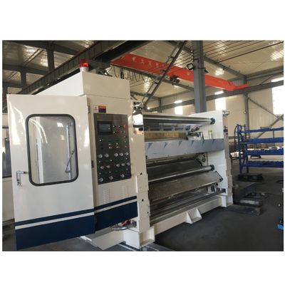 Projeto Máquina de linha de produção de cartão ondulado de fachada única de 2 camadas semiautomática 380V